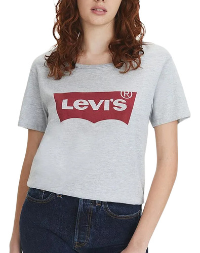 Remera Levis Mujer Estampa The Perfect Tee  Batwing 