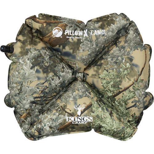 Almohada Inflable Klymit Pillow X Kings Camo (camuflaje)