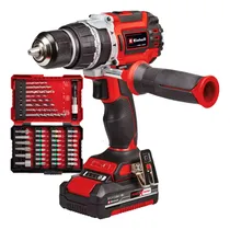 Comprar Taladro Atornillador Percutor 18v Mandril 13mm + Set 39 Piez