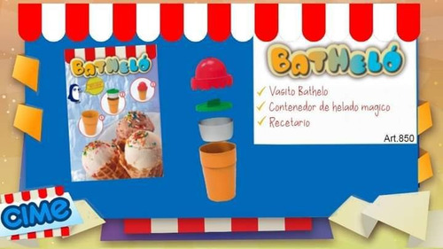 Batheló Fábrica De Helado Mágico Cime Color Multicolor