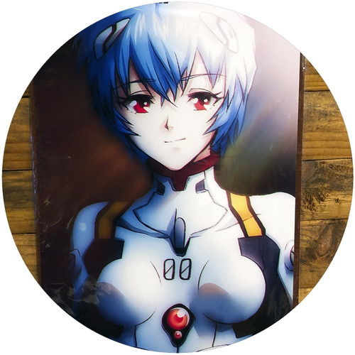 Cuadro Poster Rei Ayanami Frontal, Evangelion