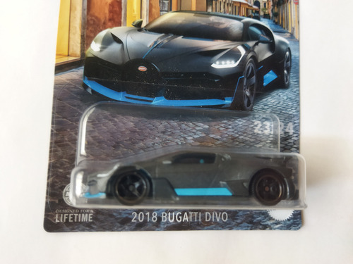 Matchbox 2018 Bugatti Divo European Streets Mb1 Jnb