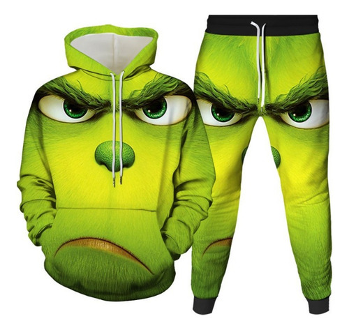 2022 Cómo Grinch Robó Sudaderas Y Pantalones Navideños