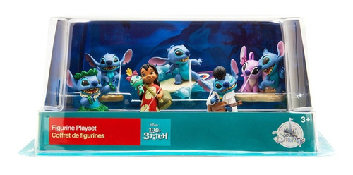 Juego De Figuras - Lilo Y Stitch -disney- Coleccionables