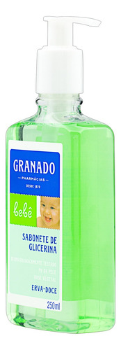 Sabonete Líquido Bebê Erva Doce 250ml Granado