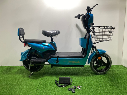 Imagen 6 de 10 de Bicicleta Electrica Pegaso Bike 350w 48v Azul