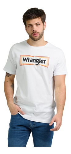 Remera Algodon Hombre Wrangler New Box Manga Corta Premium