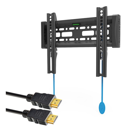Imagem 1 de 5 de Suporte Fixo Parede 15'' A 42'' Até 30kg + Cabo Hdmi 3m ELG