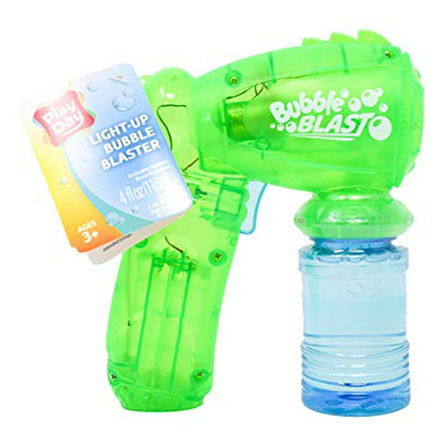 Exclusivo Summer Fun Play Day Light Up Bubble Blaster Con So