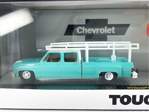Cheyenne Super 1973 Y Sierra Grande 1975 M2 Escala 1/64 1:64 Color Cian/naranja