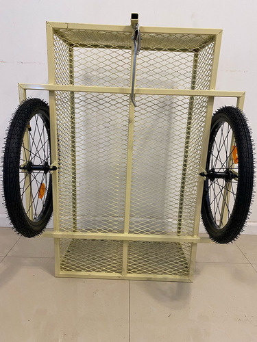 Remolque Trailer Para Bicicleta Beige