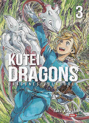 Kutei Dragons, De Taku Kuwara., Vol. 3. Editorial Panini, Tapa Blanda En Español, 2020