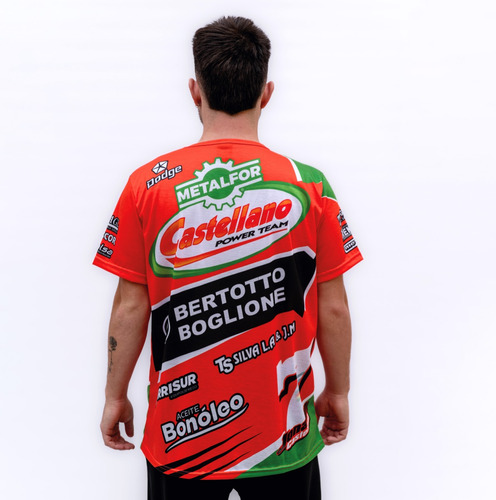Imagen 4 de 6 de Remera Oficial Jonatan Castellano 2023 Hombre