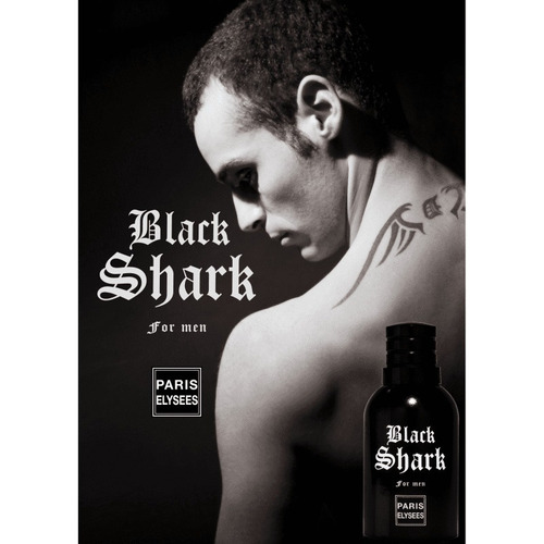 Kit Com 10 Black Shark Paris Elysees Masc. 100 Ml-lacrado