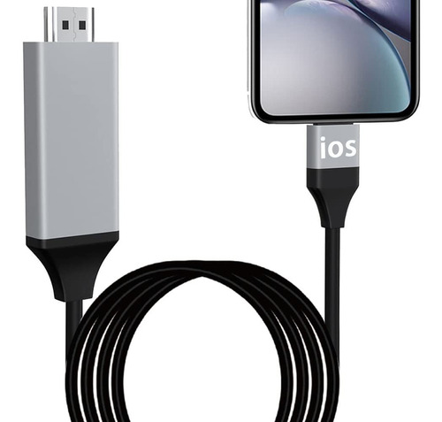 [certificado Apple Mfi] Cable Adaptador Lightning A Hdmi, Ad