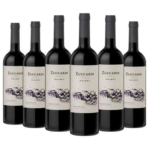 Vino Zuccardi Serie A Malbec Valle De Uco 750ml. X6