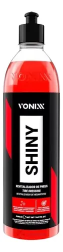 Shiny Revitalizador Pneu Pretinho Longa Duração Vonixx 500ml