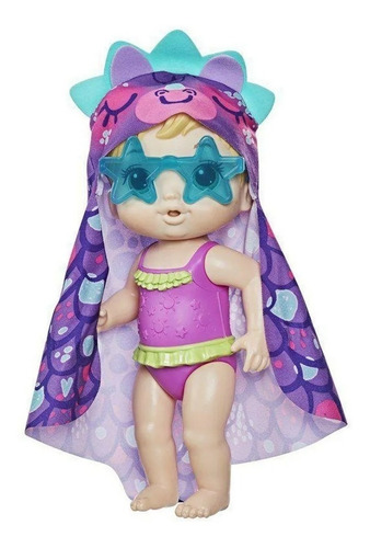 Imagem 2 de 3 de Boneca Baby Alive Bebê Dia De Sol Loira 25 Cm Hasbro