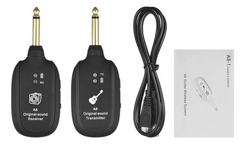 Transmisor Pick Up Violin Uhf A8 Inalámbric O Para Guitarra