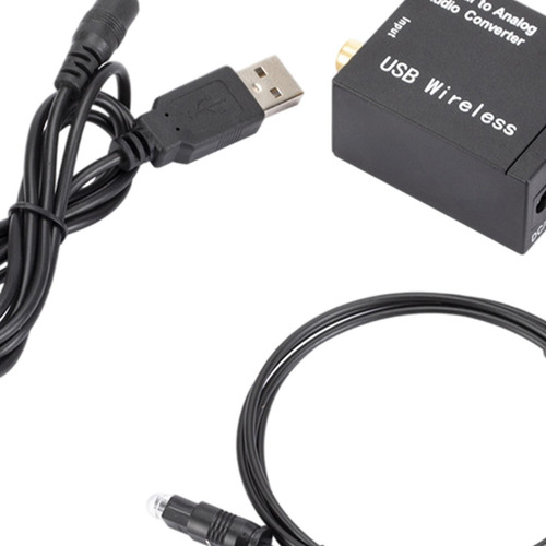 3 Convertidor De Audio Digital A Analógico, Toslink Coaxial