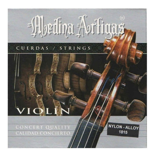 Cuerdas Para Violin Medina Artigas Encordado 011815