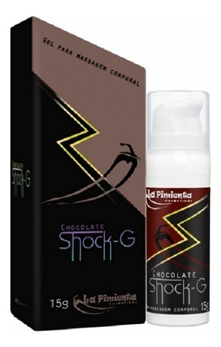 Gel Vibrador Liquido Beijável Chocolate - Shock G