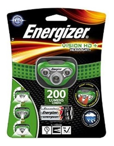 Energizer Vision Hd + Led Faro (pilas Incluidas)