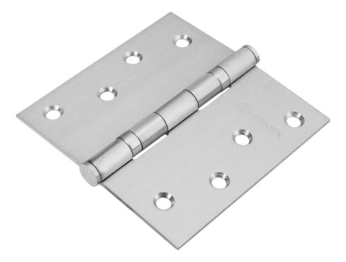 Bisagra Cuadrada 4in Acero Inox Cabeza Plana Hermex