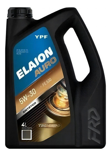 Ypf Elaion Auro 5w-30 Sintético X 4 Lts