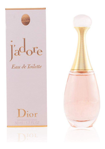 Perfume Dior J'adore Eau De Toilette, 50 Ml, Para Mujer