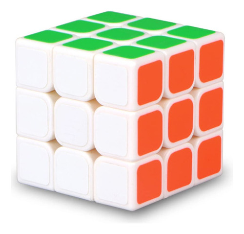 Yj Transparente Cubo De Velocidad 3x3 Stickerless Magic Cube