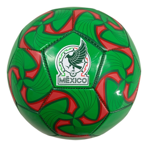 Balon De Futbol Voit #5 Snm Teput Mix Color Verde