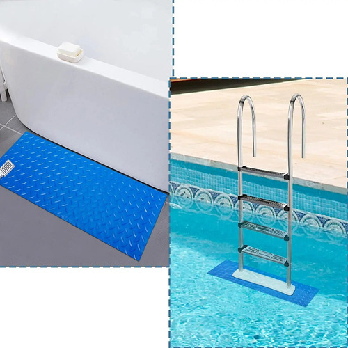 Almohadillas Grandes Para Escaleras De Piscina, 9 X 24 Pulga