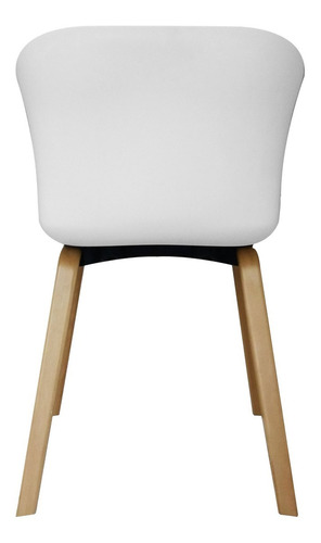 Silla Comedor Moderna Robinson - Desillas Estructura Tapizado Gris Asiento Tapizado Gris