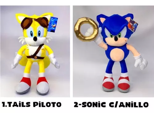 Sonic Miles Prower Tails Exe Gaming Spi Boneca De Pelúcia