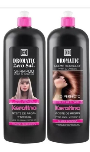 Alisador Keratina + Shampoo  Laxios Dro - mL a $210
