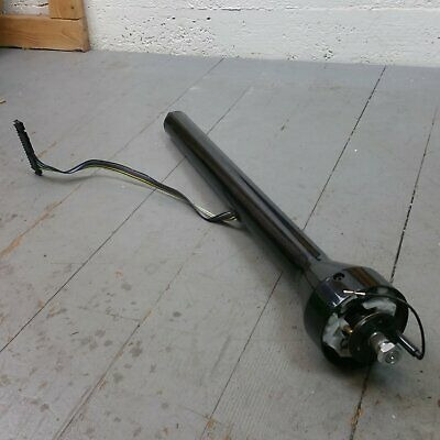 1965 - 1966 Ford Galaxie Polished Black Steering Column  Tpd