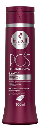 Kit C/ 4 Haskell Shampoo Pos Progressiva 300 Ml