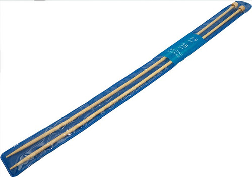 Palillos De Bambú 3.5mm Para Tejer De 35cm Knitting Needles
