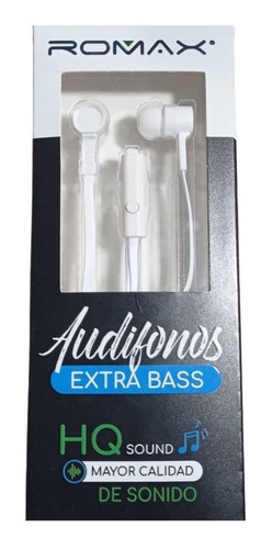 Audifonos Extra Bass Romax C/ Contestador De Llamadas