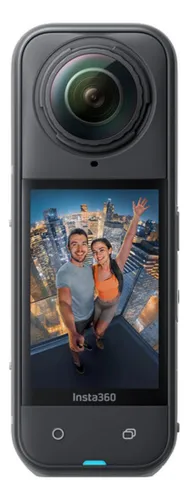 Insta360 X5 - Cámara De Acción Impermeable 8k De 360° Color Negro