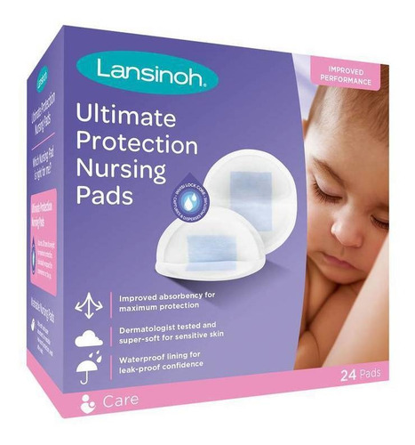Imagem 1 de 2 de Abs Para Seios Ultimante Protection C/24 Lansinoh L01020067