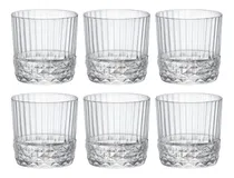 Comprar Set 6 Vasos Bajos Whisky Americas 20s 300 Ml Color Agua