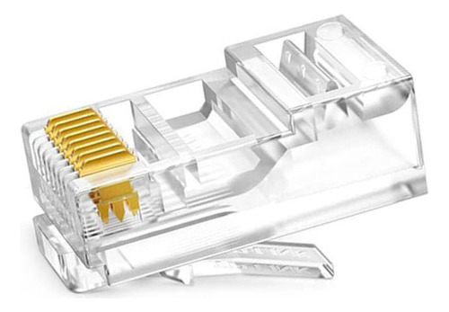 Conector Rj45 Passagem Ez Crimp - Cat6