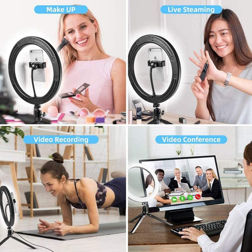 Selfie Ring Aro De Luz 25cm Para Maquillaje Youtube Fotos