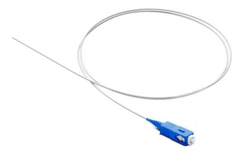 Imagen 2 de 3 de Cable Pigtail De Fibra Optica Sm Sc/upc 9/125um 1.5mts Blanc