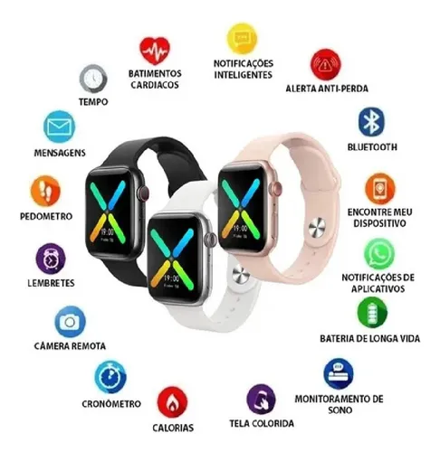 Reloj Inteligente Smartwatch W26+ Bt Llamadas Android Ios