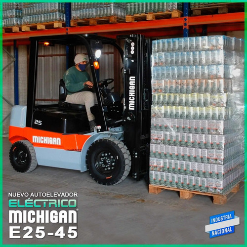 Autoelevador Electrico 2.5 Tn Torre 4,5 Mt Desplazador Litio