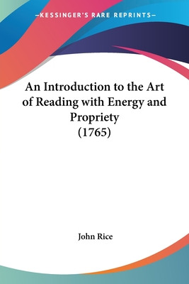 Libro An Introduction To The Art Of Reading With Energy A...