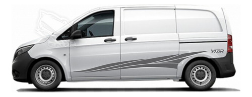 Grafica Ploteo Mercedes Benz Vito Sw4 Full Kit